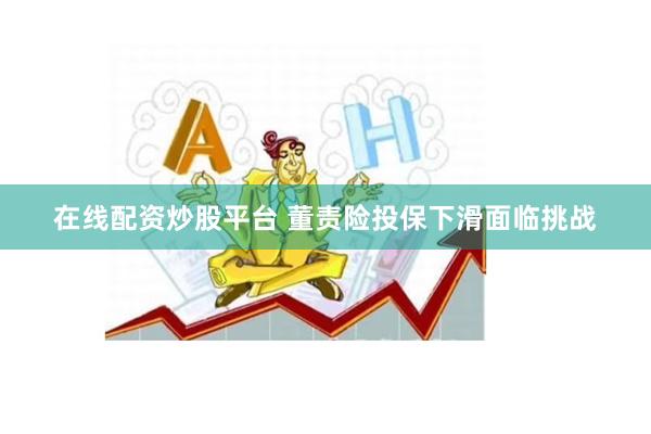 在线配资炒股平台 董责险投保下滑面临挑战