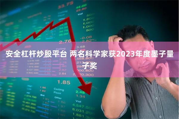 安全杠杆炒股平台 两名科学家获2023年度墨子量子奖