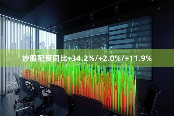 炒股配资同比+34.2%/+2.0%/+11.9%