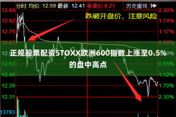 正规股票配资STOXX欧洲600指数上涨至0.5%的盘中高点